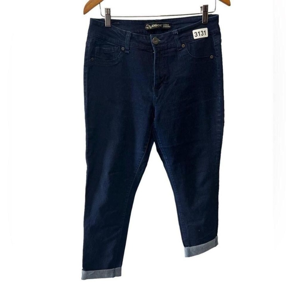 Jordache‎ blue denim leggings size 12